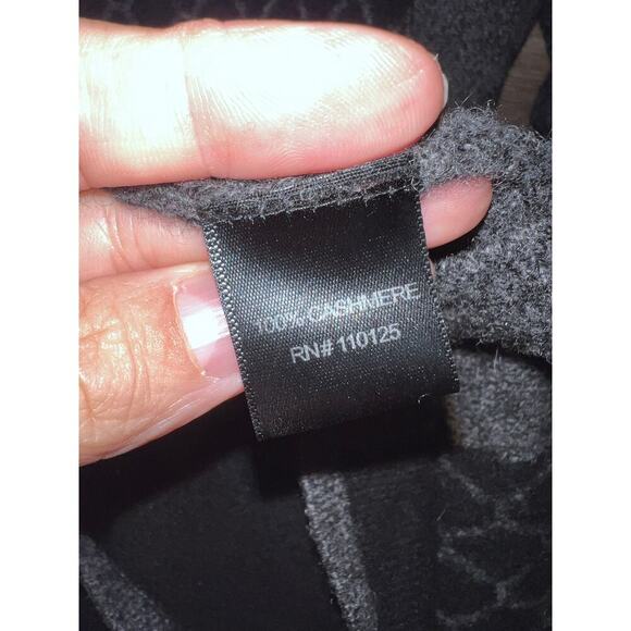 Quinn Dress Cashmere Black size small long sleeves short bodycon party elegant - Picture 4 of 6